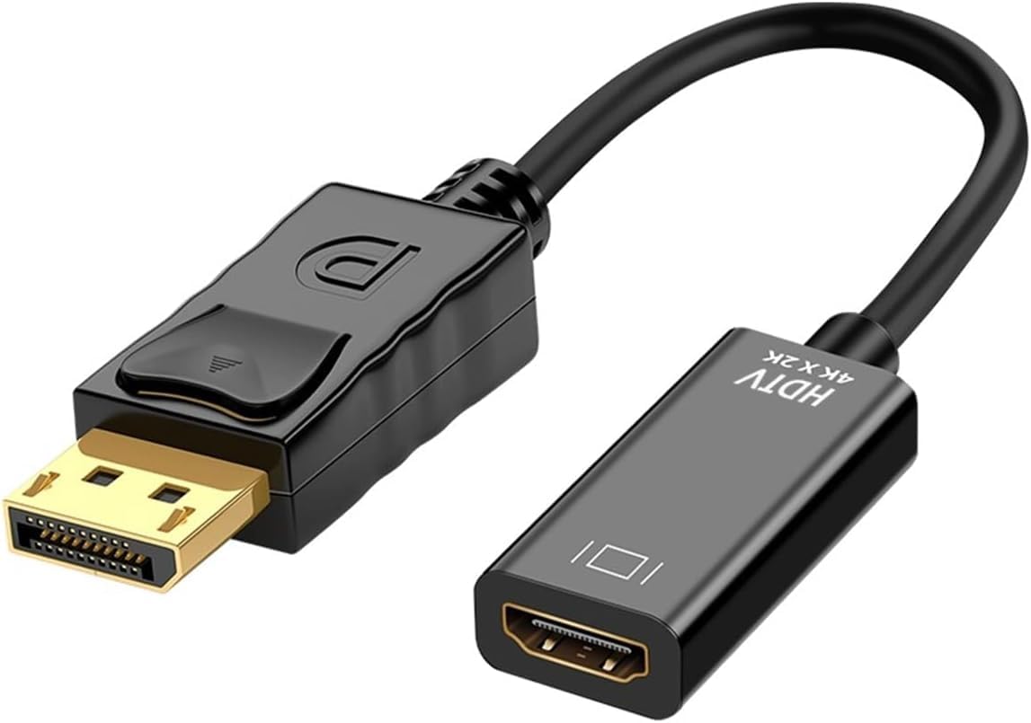 V957-AM0061K-202508201110-00 Display Port to HDMI Adapter With Audio Support - Image 1