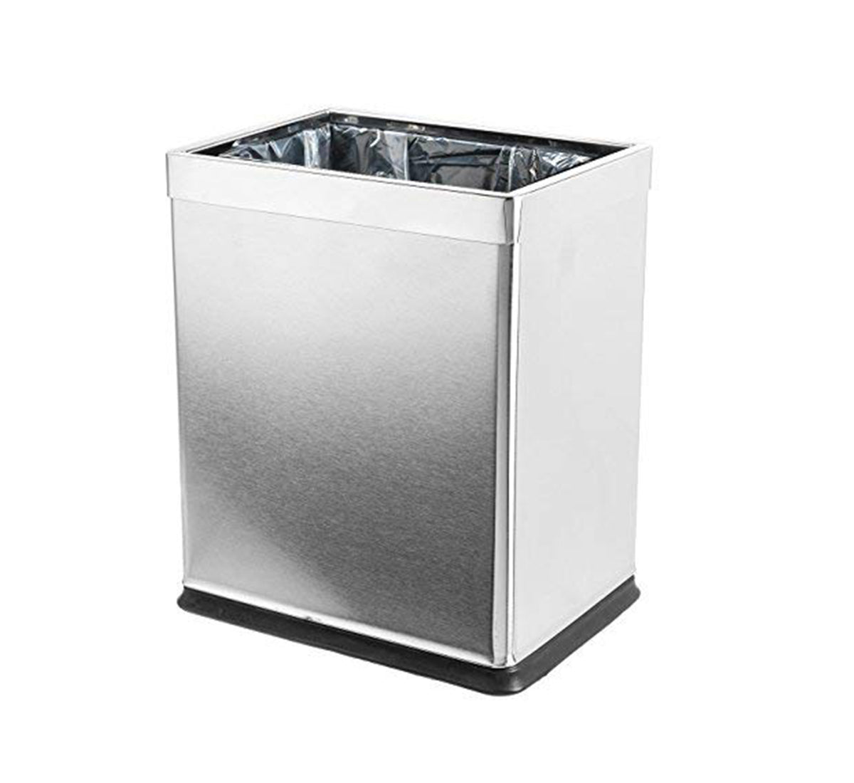 V959-DWBN0028-202507050210-00 10L Indoor Silver Trash Can - Image 1
